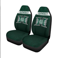 Hawaii Volleyball Green Warrior Car Seat Covers - LT2 - Polynesian Pride