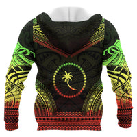 Chuuk Polynesian Chief Custom Hoodie Reggae Version Unisex Reggae - Polynesian Pride