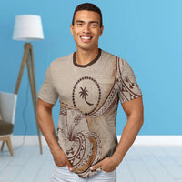 Chuuk T Shirt Hibiscus Flowers Vintage Style - Polynesian Pride