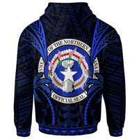 Northern Mariana Islands Hoodie Blood Runs Through My Veins - Polynesian Pride