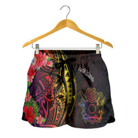 Cook Islands Women's Shorts - Tropical Hippie Style - Polynesian Pride