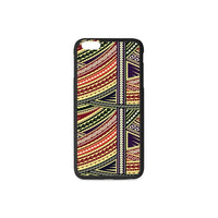 Polynesian 04 Rubber Phone Case One Size iPhone 6/6s Plus Black - White - Polynesian Pride