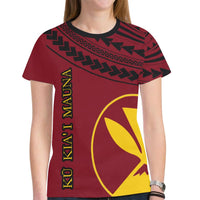 Hawaii T Shirt Kanaka Maoli Polynesian Mauna Kea - Polynesian Pride