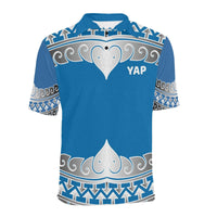 Yap Polo Shirt Yap Wave Style - Polynesian Pride