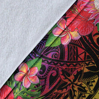 Federated States of Micronesia Premium Blanket - Tropical Hippie Style - Polynesian Pride