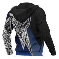 Federated States of Micronesia Zip up Hoodie White Lighting Piece - Polynesian Pride