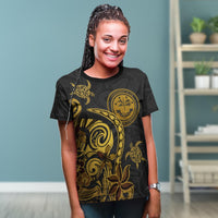 Federated States of Micronesia Custom T Shirt Folk Style - Polynesian Pride