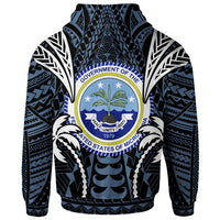 Federated States of Micronesia Hoodie Blood Runs Through My Veins Style Flag - Polynesian Pride