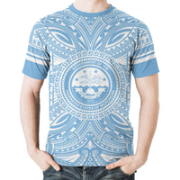 Federated States of Micronesia T Shirt FSM Coat of Arms Polynesian Flag Color - Polynesian Pride