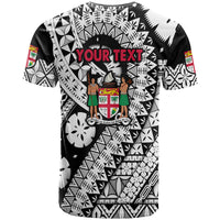 Custom Fiji Day T Shirt Masi Kesa Black Style LT9 - Polynesian Pride