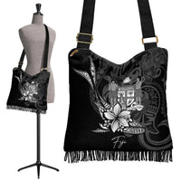 Fiji Boho Handbag - Fish With Plumeria Flowers Style - Polynesian Pride