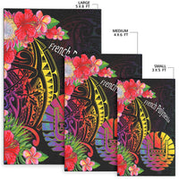 French Polynesia Area Rug - Tropical Hippie Style - Polynesian Pride