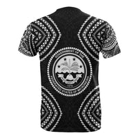 Federated States of Micronesia T Shirt Black Warrior Style - Polynesian Pride
