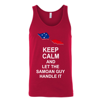 Samoa T Shirt Samoan Flag Keep Calm, Let Samoan Guy Handle It - Polynesian Pride