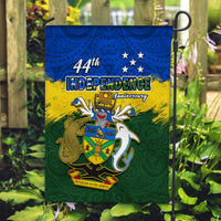 Solomon Islands Flag Happy 44th Independence Anniversary Polynesian Pattern LT14 - Polynesian Pride