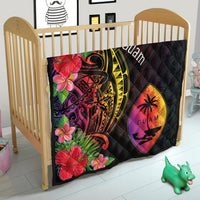 Guam Premium Quilt - Tropical Hippie Style - Polynesian Pride