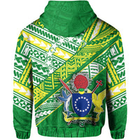 Custom Cook Islands Rugby Hoodie New Breathable LT13 - Polynesian Pride