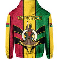 Vanuatu Hoodie Pig Tusk Polynesian LT13 - Polynesian Pride