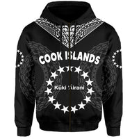 Custom Islands Hoodie Circle Pattern Mix Sea Turtle Black Version LT14 - Polynesian Pride