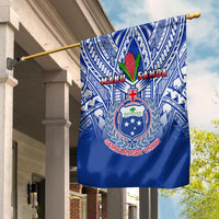 Samoa Rugby Flag Manu Samoa 7s Ginger Blue Polynesian LT14 - Polynesian Pride