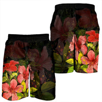 Hawaii Hibiscus Tree Men's Shorts - AH - Polynesian Pride