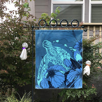 Hawaii Hibiscus Turtle Flag - AH - Polynesian Pride