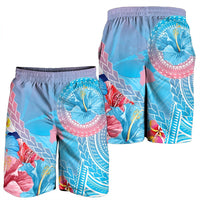 Hawaii Map Sweet Dream Kanaka Polynesian Hibiscus Men's Shorts - AH - Polynesian Pride