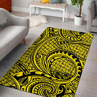 Hawaii Polynesian Maori Lauhala Violet Area Rug - AH - Polynesian Pride