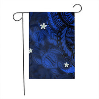 Hawaii Polynesian Turtle Hibiscus Flag - Blue - AH - Polynesian Pride