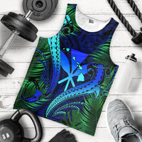 Hawaii Shark Polynesian Tropical Tank Top - Blue - AH - Polynesian Pride