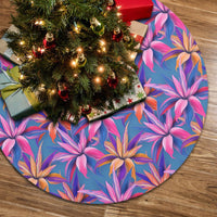 Hawaii Tropical Flowers Pink Tree Skirt - Polynesian Pride