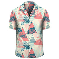 Hawaii Tropical Leaf Triangle Pattern Hawaiian Shirt - Polynesian Pride