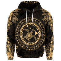 Custom Hawaii Turtle Tradition Hoodie - Polynesian Pride