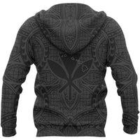 Hawaiian Polynesian Guardian Kanaka Warrior Hoodie - Polynesian Pride
