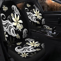 Hawaiian Butterfly Plumeria Polynesian Car Seat Covers - AH - Polynesian Pride