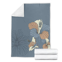 Hawaiian Hibiscus Polynesian Premium Blankets - AH - Polynesian Pride