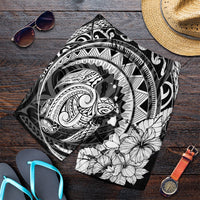 Hawaiian Kanaka Honu Map Hibiscus Globular Polynesian Men's Shorts - AH Art - Polynesian Pride