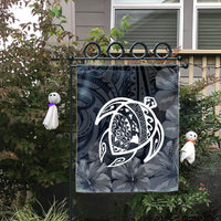 Hawaiian Map Turtle Kanaka Hibiscus Polynesian Flag - White - AH - Polynesian Pride