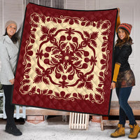 Hawaiian Palm Tree Quilt Vintage Premium Quilts - AH - Polynesian Pride