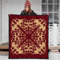 Hawaiian Quilt Vintage Premium Quilts - AH - Polynesian Pride