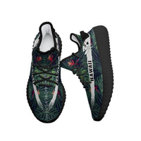 Hawaiian Sneakers YZ Tropical Monstera Leaf Green - Polynesian Pride