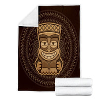Hawaiian Tiki Premium Blankets AH - Polynesian Pride