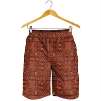 Hawaiian Traditional Aboriginal Pattern Polynesian Men's Shorts - AH - Polynesian Pride