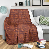 Hawaiian Traditional Aboriginal Pattern Polynesian Premium Blankets - AH - Polynesian Pride