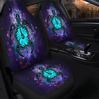 Hawaiian Turtle Mystery Polynesian Car Seat Covers - AH - Polynesian Pride