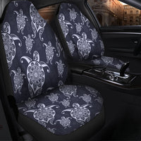 Hawaiian Turtle Pattern Wonderful Car Seat Covers - AH - Polynesian Pride