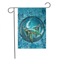 Hawaiian Whirlpool Turtle Polynesian Flag - AH - Polynesian Pride