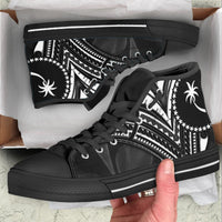 Chuuk State High Top Shoes - Cross Style - Polynesian Pride