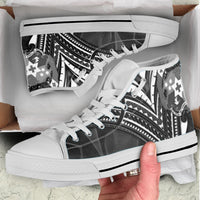Tonga High Top Shoes - Cross Style - Polynesian Pride