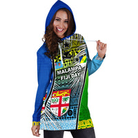 Vanuatu Malampa Fiji Day Hoodie Dress 2022 LT6 - Polynesian Pride
